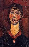 Amedeo Modigliani Madame Dorival oil